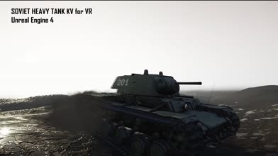 Tanks and VR-body control for WWII reconstruction VR